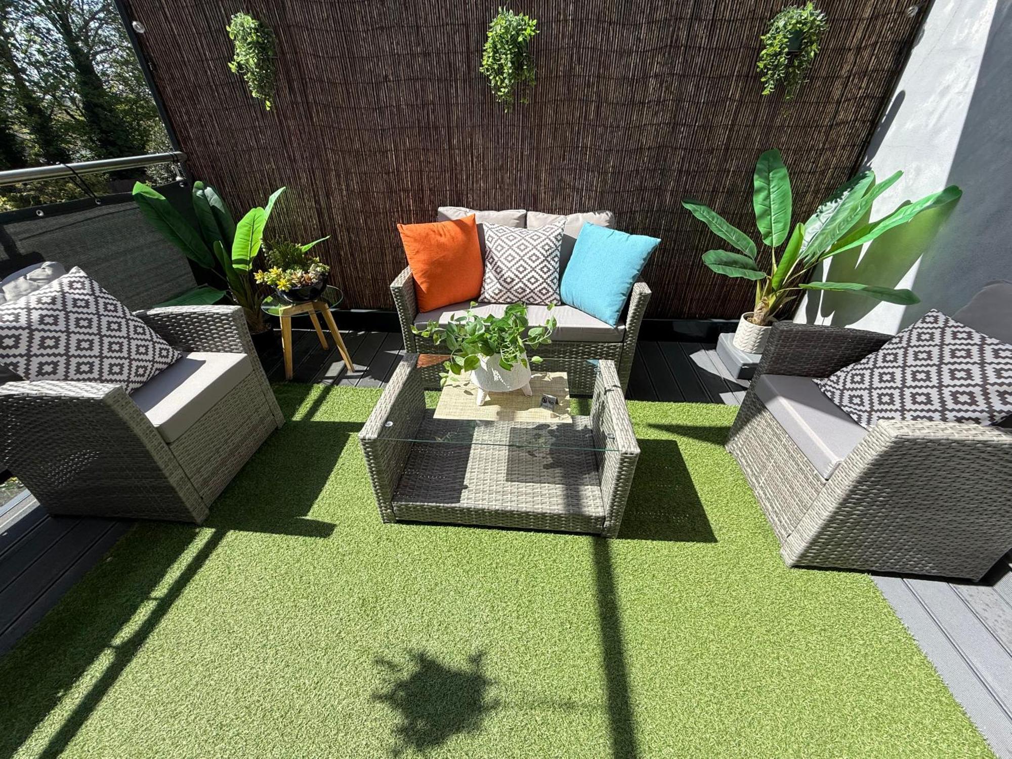 The Duplex Margate With Deck & Living Space Air Conditioning Extérieur photo